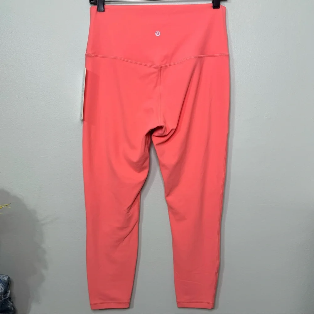 Lululemon Align High Rise Pant Leggings Raspberry Cream 8 10 NWT